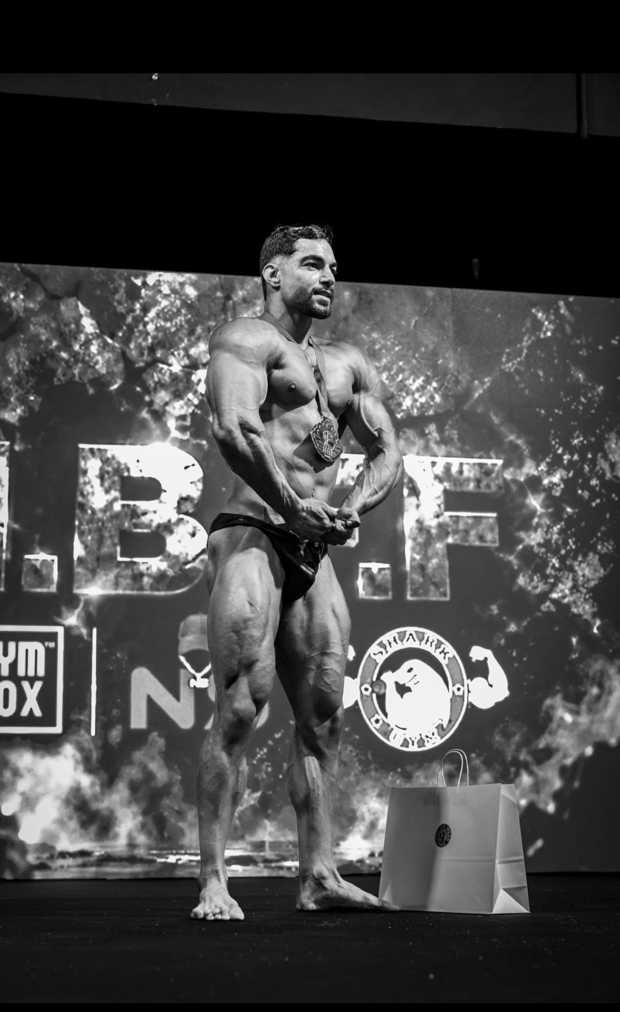 Nasser Khatib bodybuilding competition